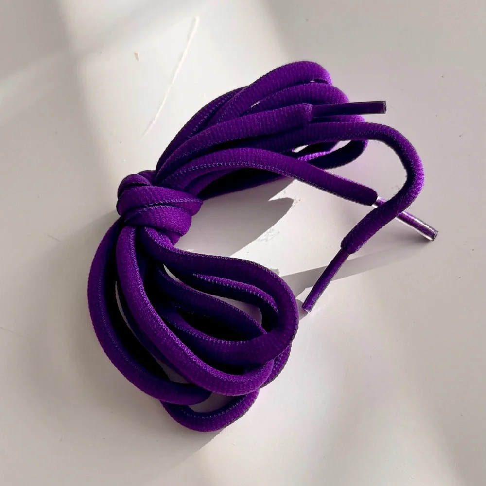 Purple Oval-Style Athletic Sneaker Shoelaces 44” NEW